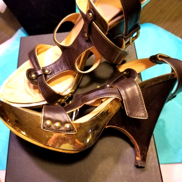 💋Giuseppe Zanotti Platform Sandals VNTG IOB! - Picture 2 of 6